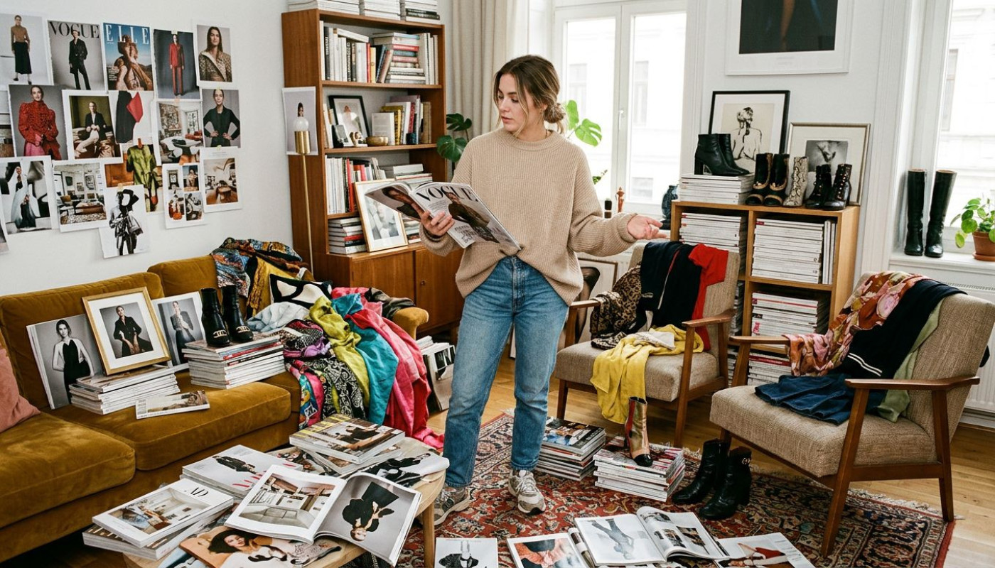 Was passiert, wenn fashion-magazine wohnideen diktieren?